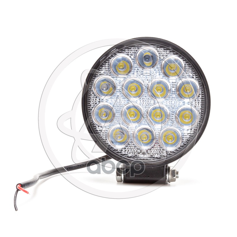 Фара дополнительная светодиодная (LED) AE42R-14LED-28PC SLIM круглая, рассеиваем