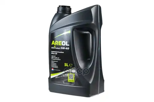 AREOL Areol Eco Protect 5W40 (5L) Масло Моторное! Синтacea C3, Api Sn/Cf, Vw 505.00/505.01, Mb 229.51