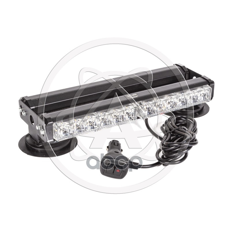 Маяк балка светодиод. 1224V 24Вт на магните стробоскоп 2 стор.(2+2 блока Epistar