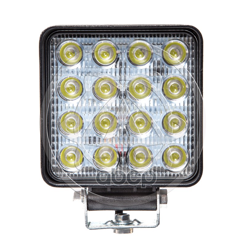 Фара светодиодная Avtoelectrica квадратная 16 LED рассеянный свет 48W, (110 х 55 х 140) 12/24V AE48S-16LED-55PC 09.1887