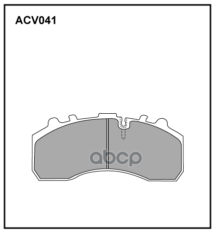колодки дисковые , шт