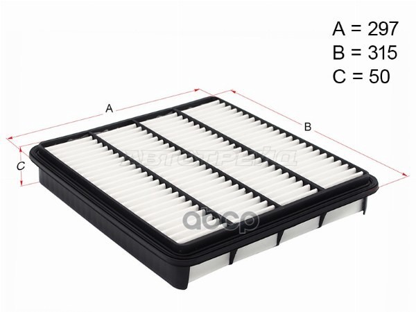 Фильтр воздушный Toyota Land Cruiser (J200) 07-21 / Lexus LX 07-23 HOSU арт. HSAF0042