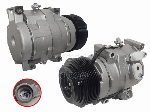 Компрессор кондиционера Toyota Land Cruiser Prado (J90,J150) 96-20 / 4Runner 09-24 Sat арт. ST-TY12-396-0