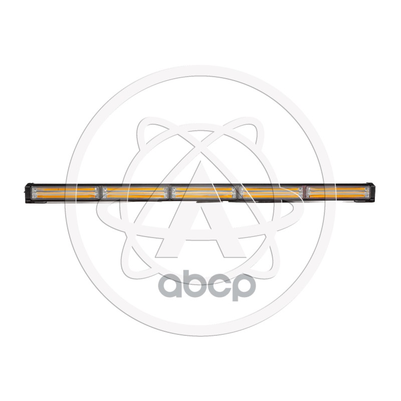 Балка проблесковая оранжевая AE30W-5COB-1S 30Вт, 1224В, 1-стор., 5 блоков COB, 2