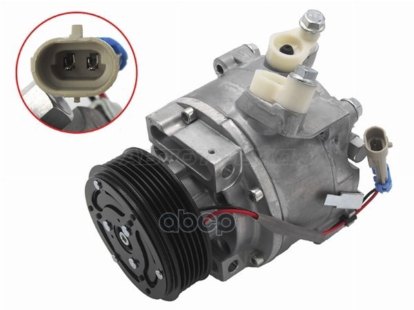 Компрессор кондиционера Chevrolet Aveo 11-15 / Opel Mokka 12-19 Sat арт. ST-245-0007