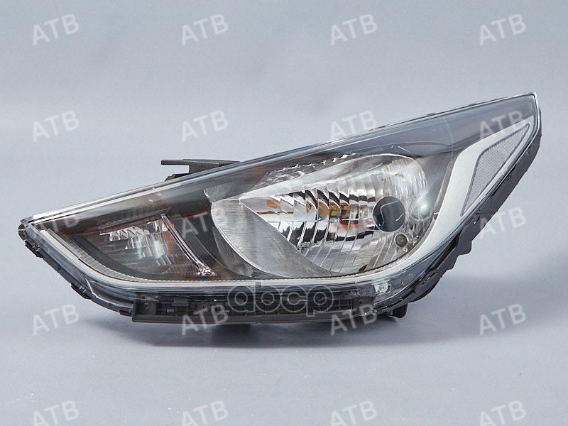 блок фара Hyundai Solaris 2 2017-2020 под эл. кор. левая ATB