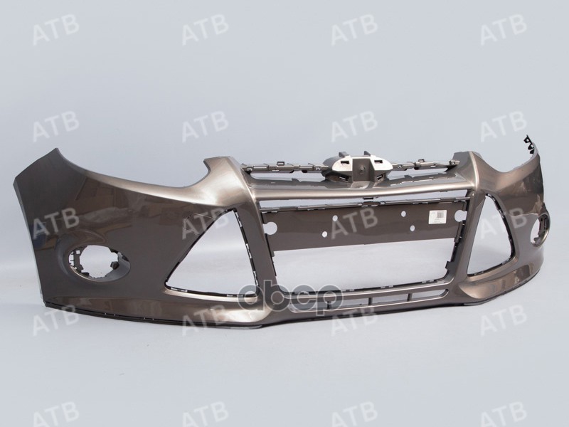 бампер Ford Focus 3 11-15 перед под ПТФ Лунное небо металлик (Lunar sky) AK5C