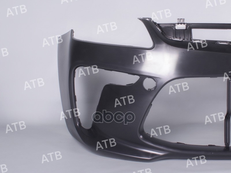 бампер Kia Rio 4 2017-2020 передний под ПТФ ATB