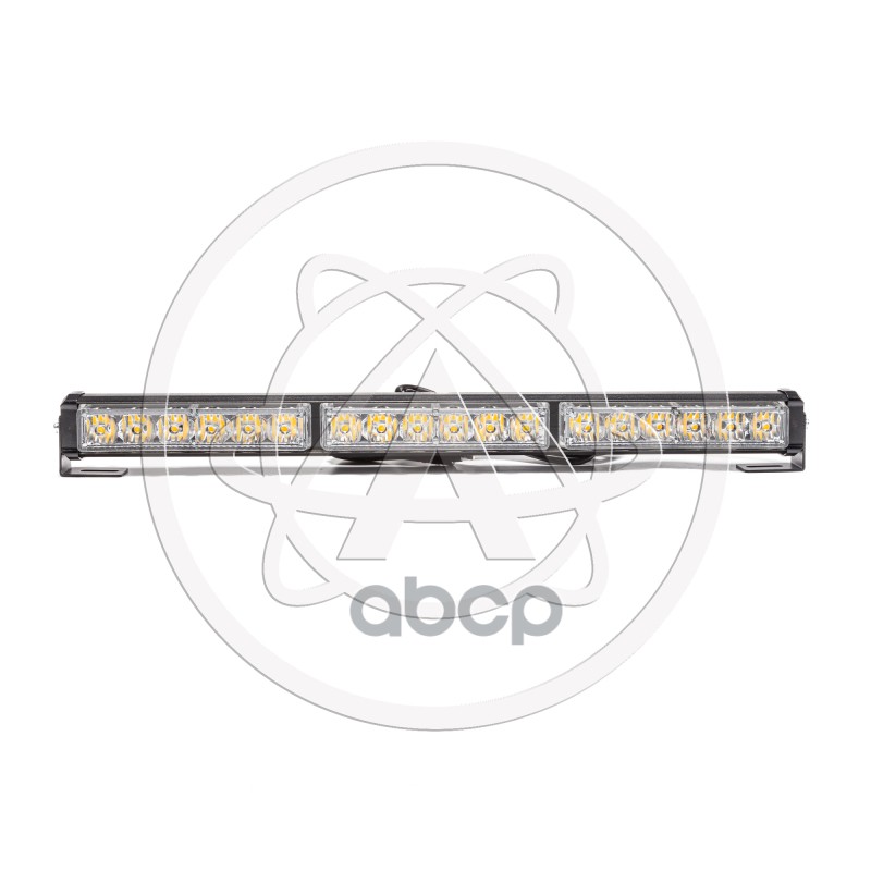 Балка светодиодная 12/24V 18Вт кронштейн стробоскоп 1 стор.(3 блока Epistar) AVT