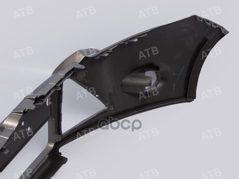 бампер Ford Focus 3 11-15 перед под ПТФ Лунное небо металлик (Lunar sky) AK5C