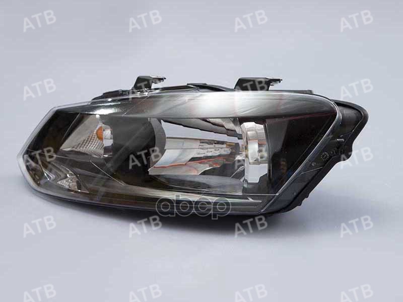 блок фара Volkswagen Polo 5 2009-2020 рестайлинг 2 лампы под эл. кор. левая ATB