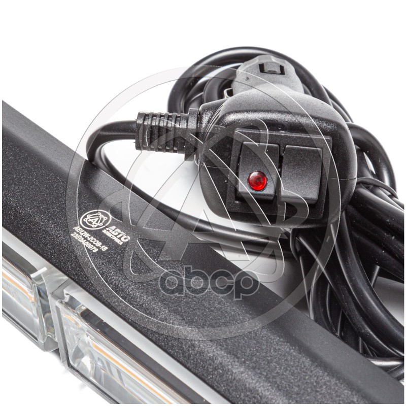 Балка проблесковая оранжевая AE12W-2COB-1S 12Вт, 1224В, 1-стор., 2 блока COB, 13