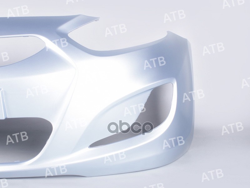 бампер Hyundai Solaris 1 2010-2014 передний Серебрянный лед (Ice Silver) VEA A