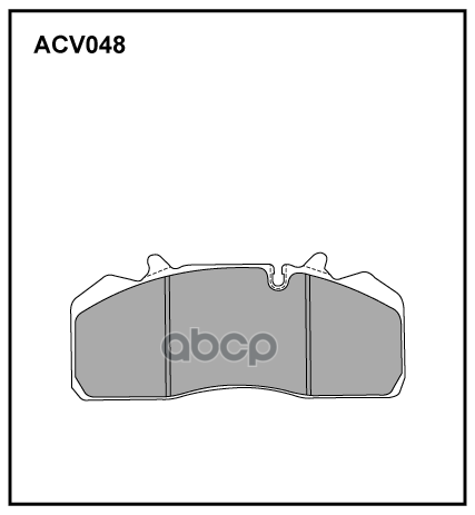 Колодки тормозная МАЗ-206 (к-т 4шт) *Nippon