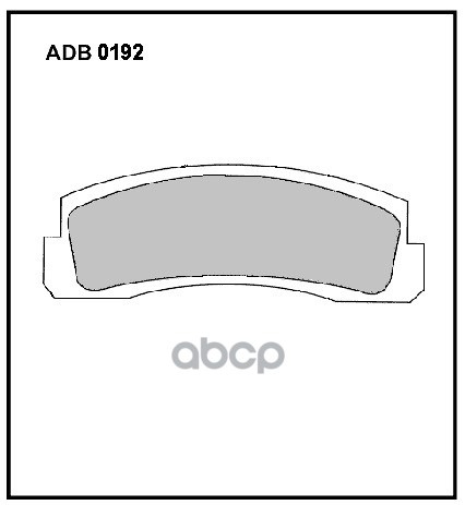 Колодка тормозная передняя ВАЗ 2121, 21214, 2123 (к-т 4 шт) HD + 30% ресурса