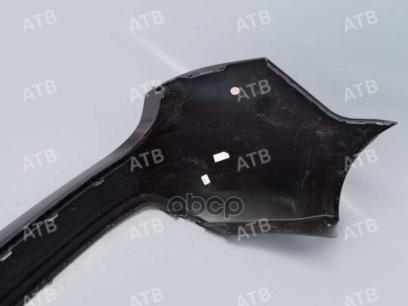 бампер Kia Rio 3 2011-2015 седан задний Серый (Carbon Grey) SAE ATB