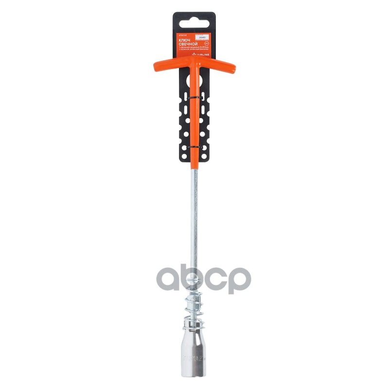 Ключ Свечной Т-Образный С Карданом 21*350Мм С Резиновым Фиксатором И Пружиной AIRLINE арт. ATAC031