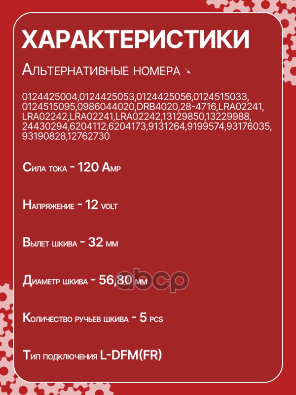 Генератор восстановленный