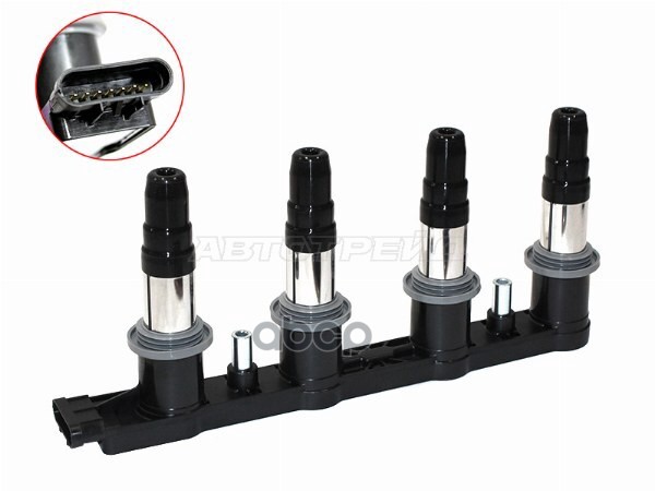 Катушка зажигания CHEVROLET AVEO II 08-/CRUZE 09-/LACETTI 05- (модуль) Sat арт. ST-96476979