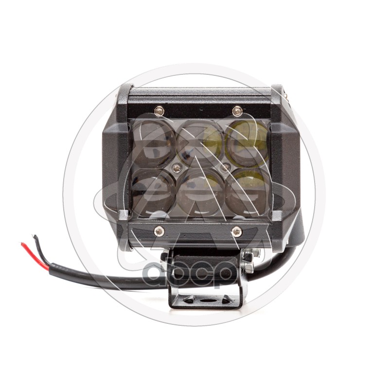 Фара дополнительная светодиодная (LED) AE18RT-6LED-LENS-HC прямоугольная, напр.