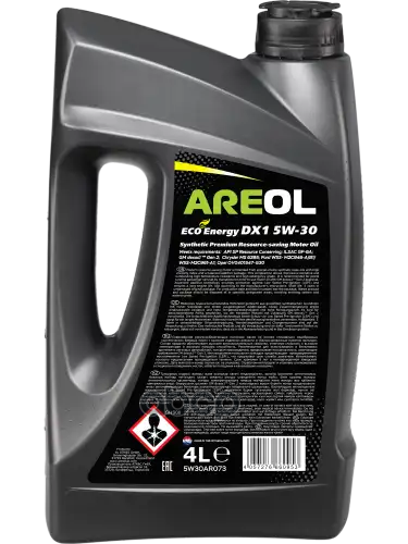 AREOL Areol Eco Energy Dx1 5W30 (4L) Масло Моторное! Синapi Sp Rc, Ilsac Gf-6A, Dexos1 Gen 3