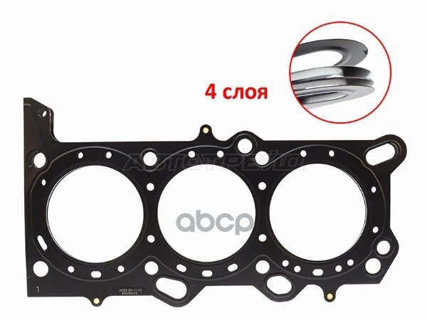 Прокладка ГБЦ SUZUKI ESKUDO/GRAND VITARA H27A 01- LH Sat арт. ST-11142-52D01