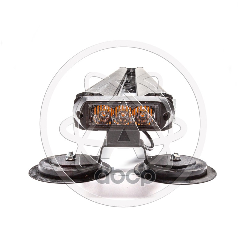 Балка проблесковая оранжевая AE102W-8COB-4S-M 102Вт, 1224В, 4-стор., 8+8+2 блока