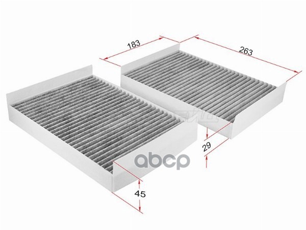 Фильтр салонный Mercedes-Benz S-Class 05-13 / CL-Class 06-14 Sat арт. ST-A2218300718-U