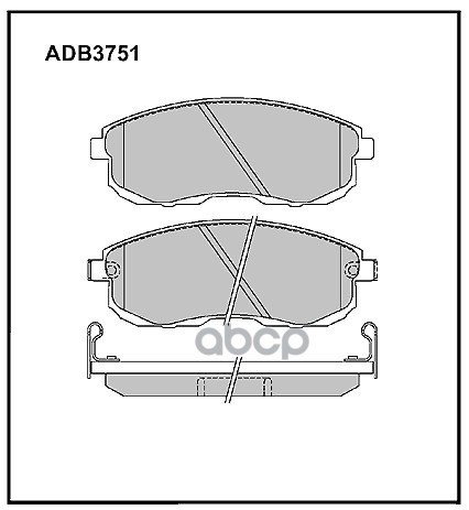 Тормозные дисковые колодки