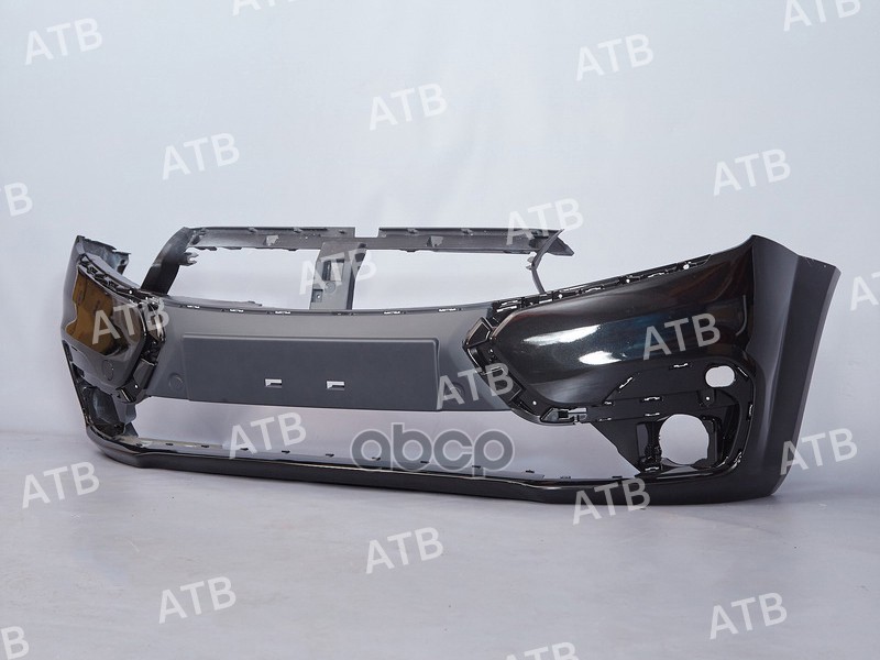 бампер Лада Ларгус FL передний Черная жемчужина 676 ATB
