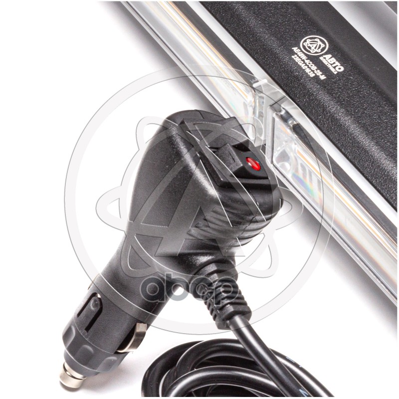 Балка светодиодная 12/24V 48Вт на магните стробоскоп 2 стор.(4+4 блока COB) AVT