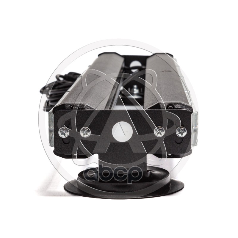 Балка светодиодная 12/24V 48Вт на магните стробоскоп 2 стор.(4+4 блока COB) AVT