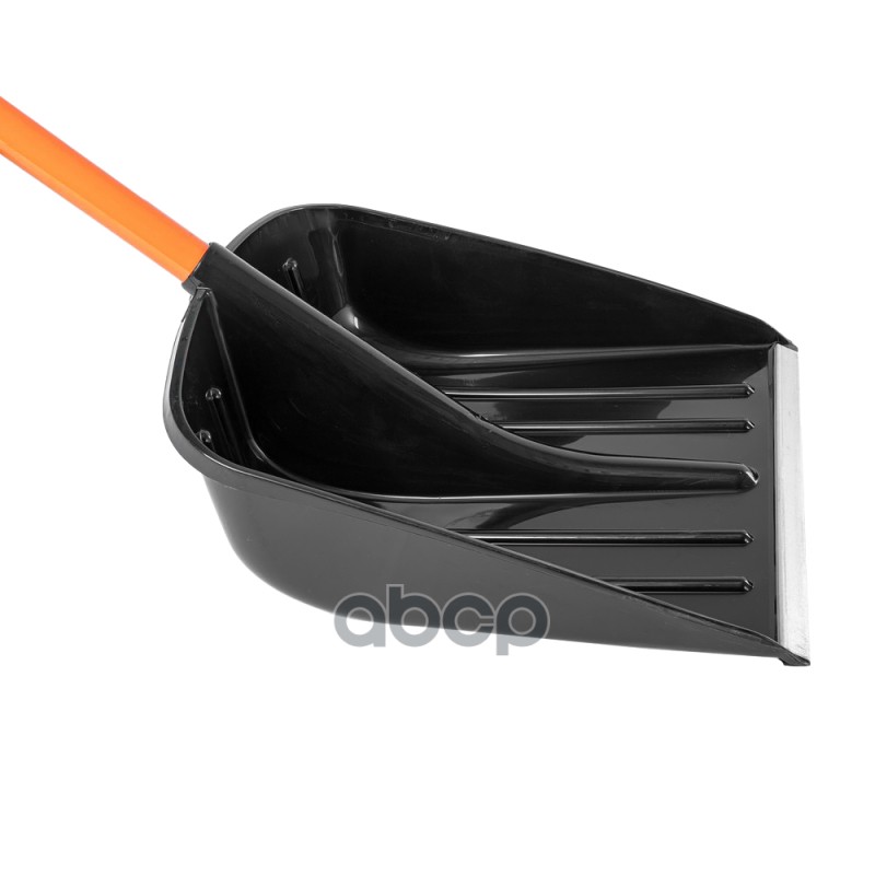 Лопата для очистки снега 380х450х1450 металлический черенок