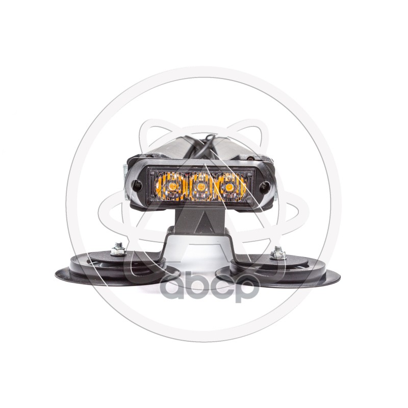 Балка светодиодная 12/24V 78Вт на магните стробоскоп 4 стор.(6+6+2 блока COB) AV