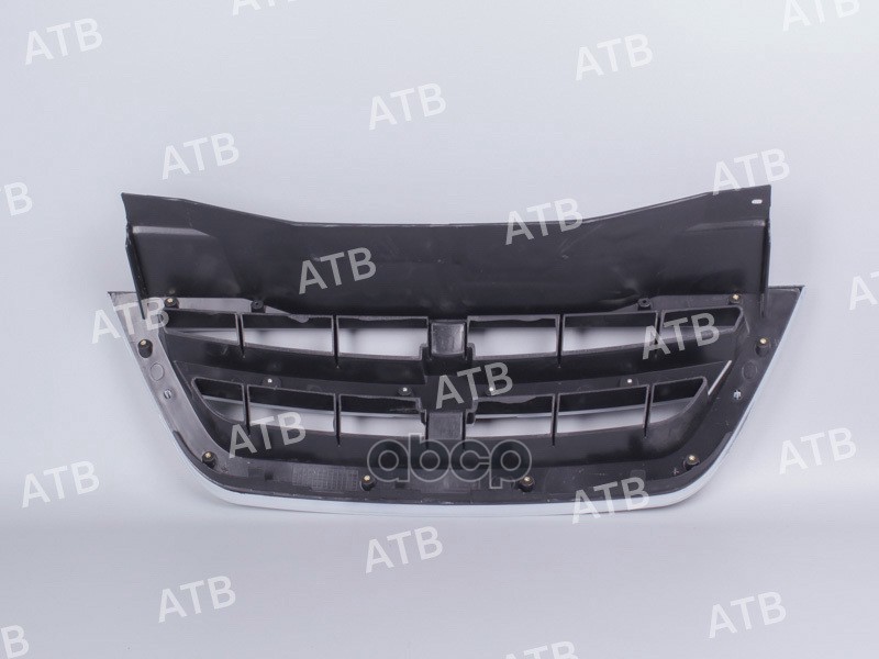 решетка радиатора Daewoo Nexia 1 2008-2016 рестайлинг Chevrolet Белый GAZ ве