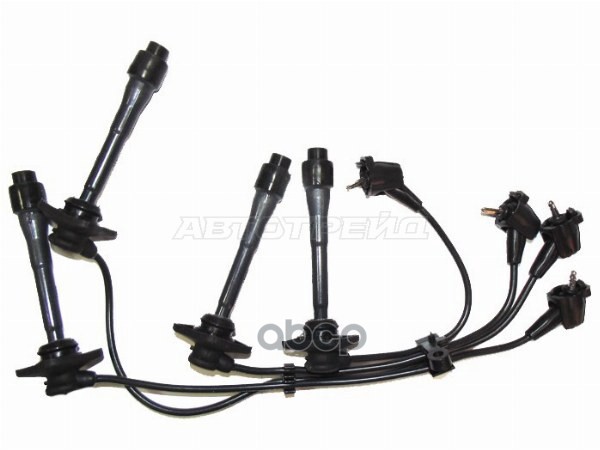Провода высоковольтные TOYOTA CALDINA #T19# 92-02/RAUM EXZ10/15  97-03 4/5E-FE (квадрат. резин.) Sat арт. ST-90919-22395