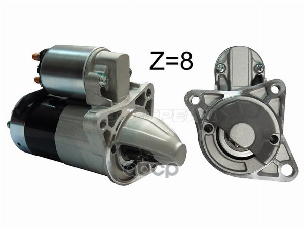 Стартер Kia Rio 00-05 / Spectra 00-11 (1 kW/ Z=8/ (восстановленный)) Sat арт. ST-BPD4-18-400A