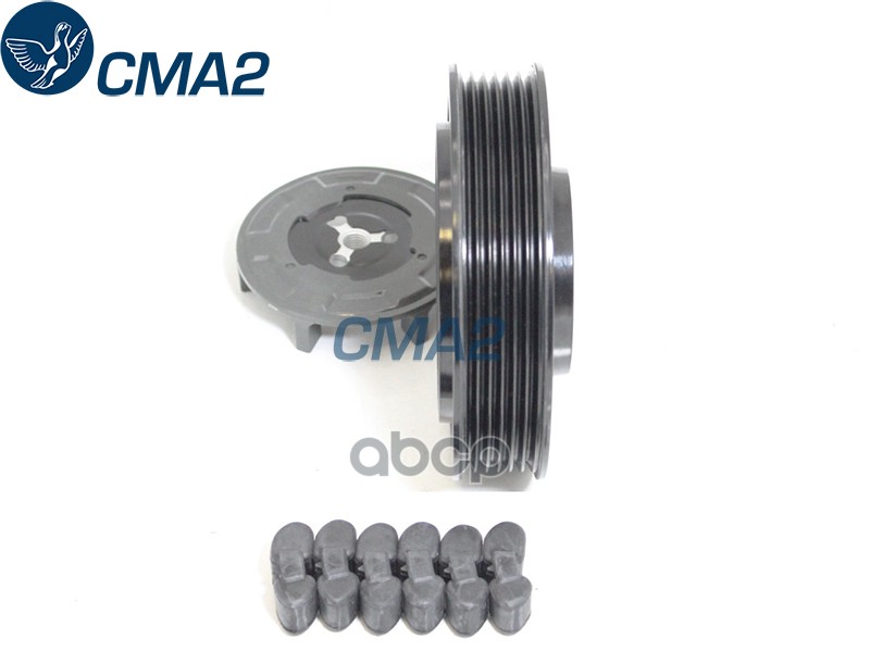 Шкив в сборе 6SEU14C 6PK125 (NSK подшипник) 8E0260810A 4F0260805AF