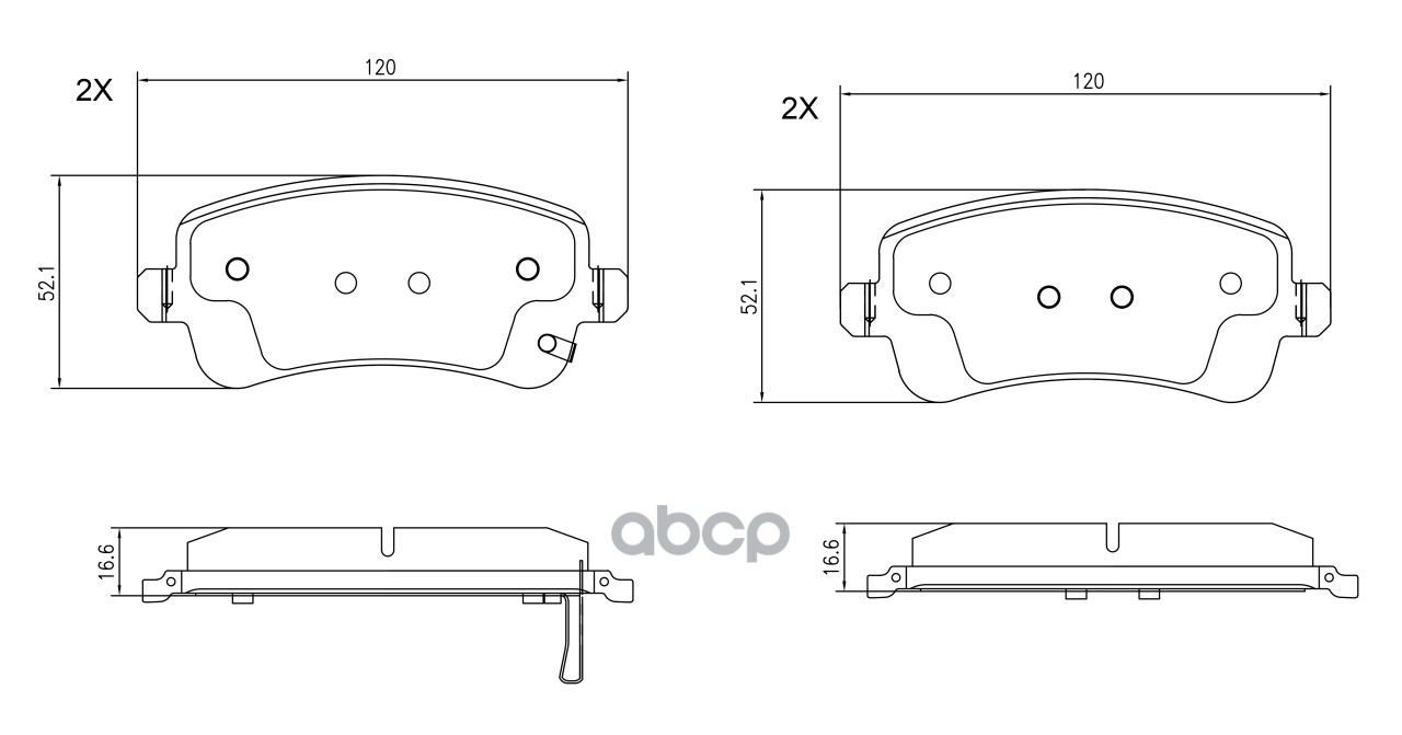 Колодки тормозные BARNETT
