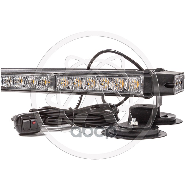 Балка проблесковая оранжевая AE90W-7EPS-4S-M 90Вт, 12/24В, 4-стор. 7+7+2 блока E