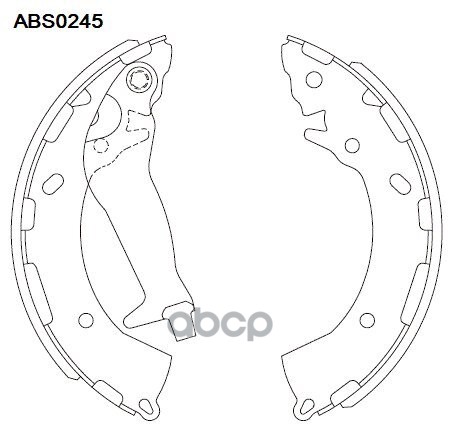 Колодки тормозные барабанные | зад | HYUNDAIGETZ (TB), 08/02 - 12/10KIARIO IV (YB, SC, FB), 01/17 -RIO IV седан (SC, FB), 07/17 -