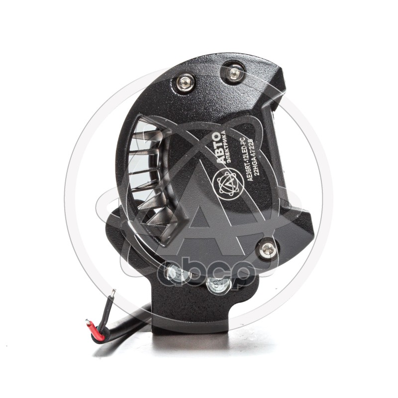 Фара светодиодная Avtoelectrica прямоугольная 12 LED рассеяный свет 36W, ДХО (160 х 62 х 85) 12/24V AE36RT-12LED-РC 09.2021