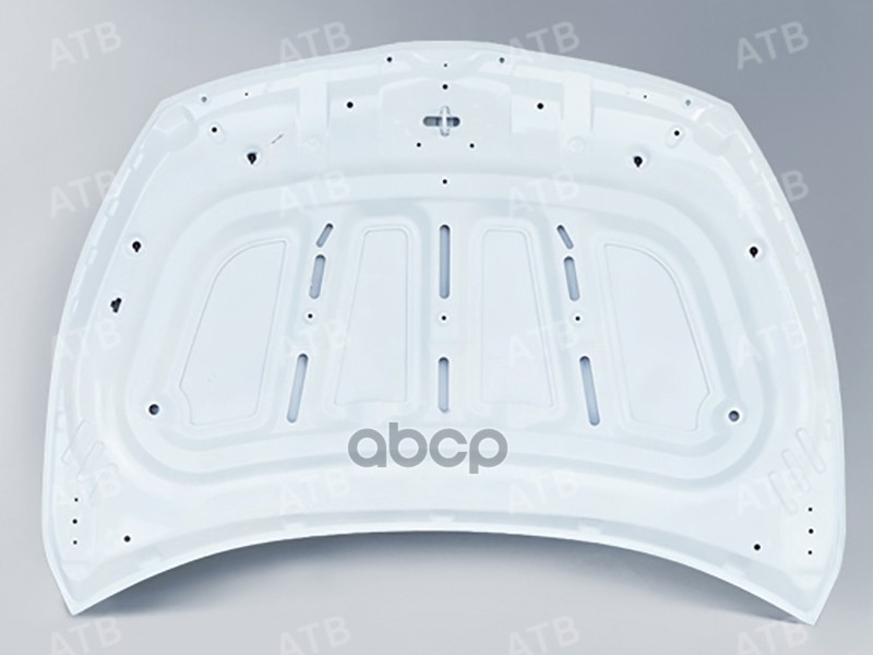 капот Kia Rio 4 2017-2020 Белый (Cristal white) PGU ATB