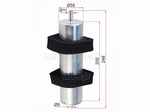 Фильтр топливный Audi A4 08- / A5 07- Sat арт. ST-8K0127400A