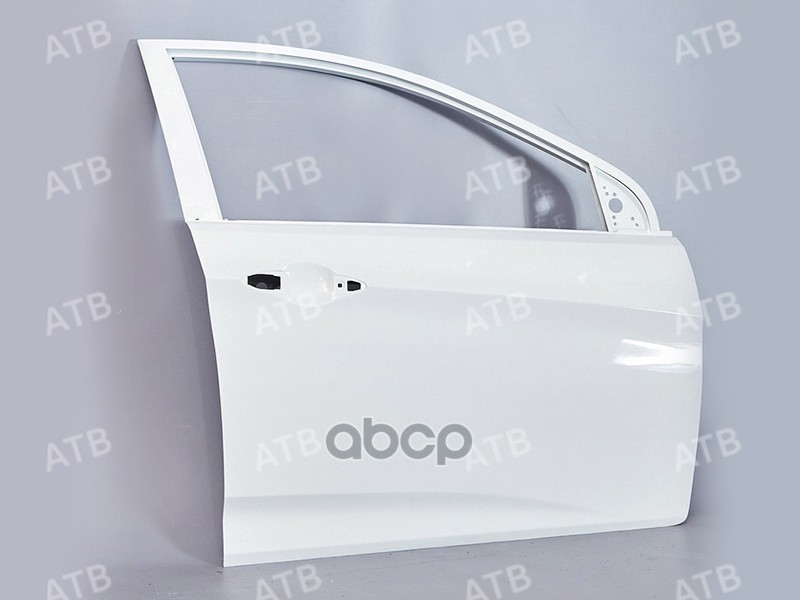 дверь Hyundai Solaris 2 2017-2025 Серебристый (Sleek Silver) RHM передняя лева