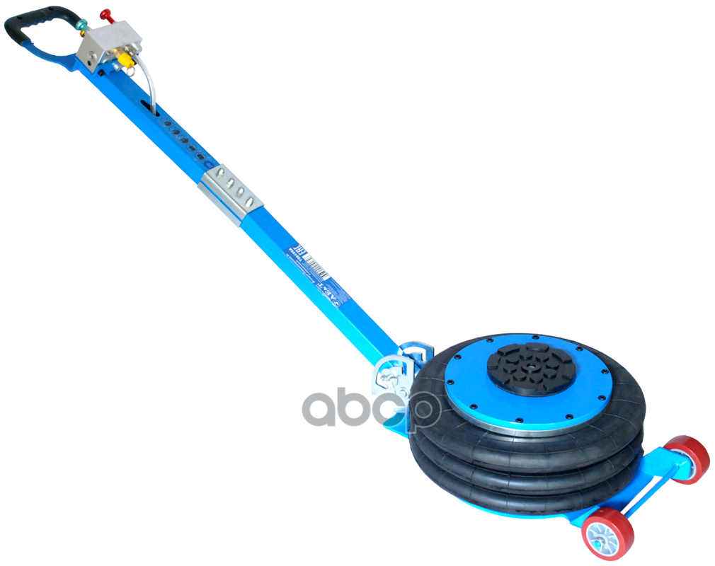 Домкрат пневматический 5т 3-секционный с ручкой AE&T арт. T08105A