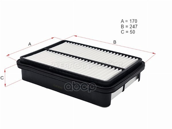 Фильтр воздушный Mitsubishi ASX 10-16 / Lancer 07-15 HOSU арт. HSAF0040