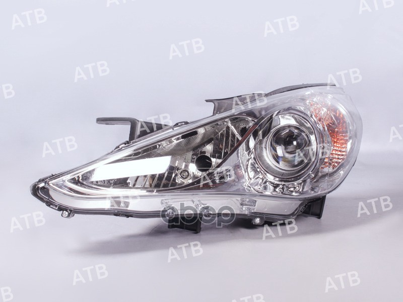 блок фара Hyundai Sonata 6 2009-2014 под эл. кор. + галоген левая ATB