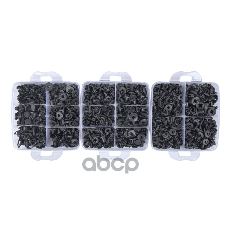 Набор крепежей (клипс) для обшивки салона со съемн