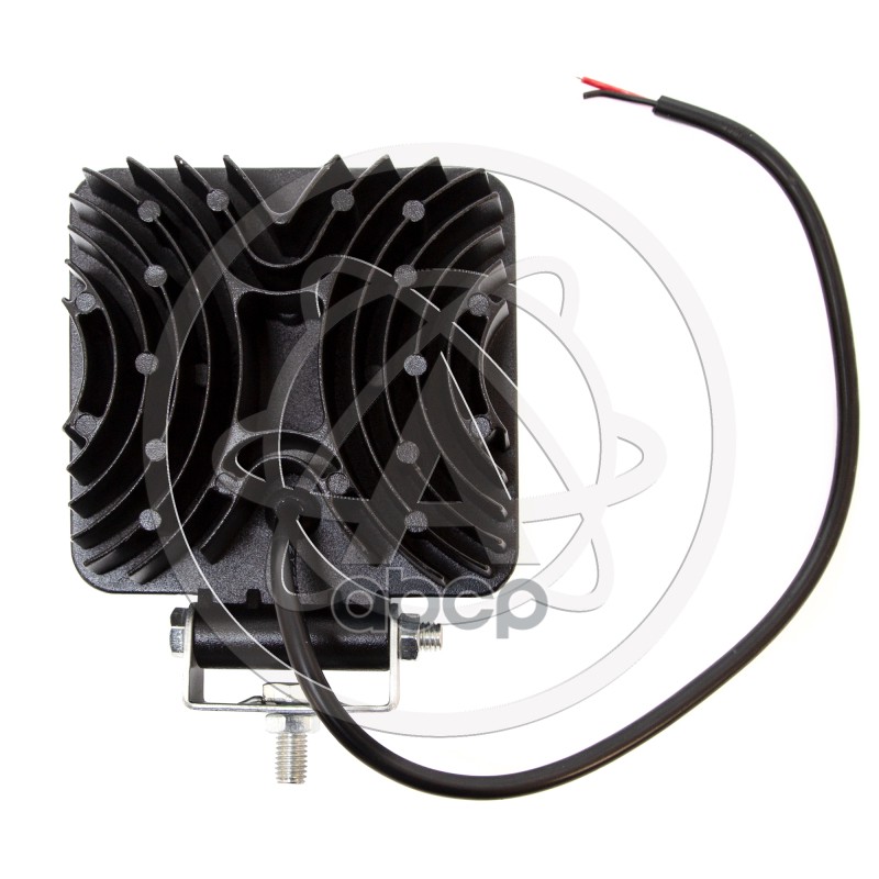 Фара дополнительная светодиодная (LED) AE27S-9LED-55PC квадратная, рассеиваемый